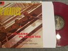 BEATLES PLEASE PLEASE ME STEREO LP (RED VINYL W BLACK/GOLD PARLOPHONE LABEL)