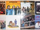 America, 8 Vinyl Record Lot, All LP, 6 US 1st Press, Horse with No Name Ventura