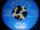 Dave Collins and The Scrubs Bluesy Me Imperial 5294 Louisiana R&B Rare 7
