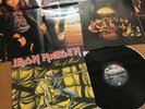 Iron Maiden Piece Of Mind LP JAPAN WITH POSTER