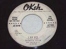 FRANKIE TYLER (Frankie Valli) Promo 45, I Go Ape / If You Care, Okeh 4-7103
