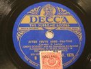 JAZZ JIMMY DORSEY w/SPIKE HUGHES 3 BLIND MICE After You've Gone ENGDECCA 1876 E-