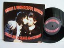 Nick Cave & Shane MacGowan - What A Wonderful World MUTE 151 UK 7