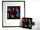 Rolling Stones: Let It Bleed and 12 x 5 clear vinyl LP +framed lithograph prints