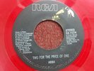 ABBA - Two For The Price Of One - RARE EL SALVADOR 45 RED VINYL
