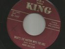 ROCKABILLY BOPPER- MOON MULLICAN - WHAT'S THE MATTER WITH MILL - HEAR -1955 KING