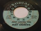 RARE NORTHERN SOUL-Ruby Andrews Just Loving You Zodiac 1010