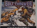 BOLT THROWER  mercenary  LP  2011  RED BLACK SPLATTER VINYL