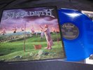 MEGADETH youthanasia LP vinyl BLUE 1st press Capitol UK 1994 TOP EX/NM Tested
