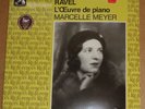 Marcelle Meyer RAVEL Piano Works - EMI References 2909633 SEALED