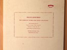 MICHELE AUCLAIR SCHUBERT COMPLETE VIOLIN SONATAS MHS 606/7 MONO 2LPS GREAT NM