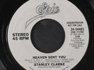 STANLEY CLARKE: Heaven Sent You / Same 45 (dj, Modern Soul) Soul