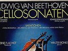 INTERCORD - REINE FLACHOT - BEETHOVEN - CELLO SONATAS - BOHLE PIANO - 3LP - NM