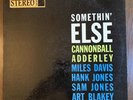 Cannonball Adderley Somethin Else Blue Note 1595 stereo LP 47 W 63rd DG ear RVG 