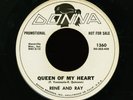 RENE & RAY Queen Of My Heart / Do What You Feel DONNA 1360 RARE DOO WOP 45 Zappa