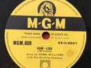 Hank Williams 78 MGM EX Kaw-Liga / Take these chains from my heart