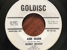 Teen Doo Wop 45 Bobby Bishop - Ann Marie HEAR  Goldisc
