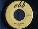 Kip Tyler, Ebb 154, She's My Witch & Rumble Rock, GREAT two sided rocker