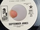 Northern Soul 45 - September Jones - I'm Coming Home/No More Love - Kapp