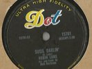 78 Rpm Record Rockabilly Robin Luke Susie Darlin'