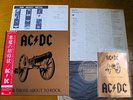 AC/DC – FOR THOSE ABOUT ROCK Japan @PROMO sticker@  post card
