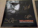 SIGNED x3 HALLOWEEN Soundtrack Orange Vinyl LP John Carpenter Cody
