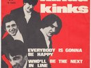 KINKS Everybody Is Gonna Be Happy RARE Denmark 45 danish GARAGE mod LISTEN