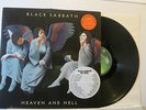 Black Sabbath - Heaven and Hell LP + Hype Stickers 1980 Vertigo Germany NMint
