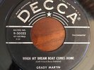 Rockabilly Instro 45 Grady Martin - When My Dream Boat Comes Home HEAR  Decca