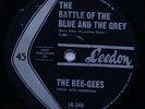 BEE GEES THE BATTLE OF THE BLUE RARE 1963 AUST LEEDON LABEL SINGLE BARRY GIBB