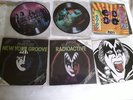 Kiss Vinyl 7inch picture disc records Singles X6 Bundle including interview