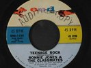 RONNIE JONES & CLASSMATES: Little Girl Next Door / Teenage Rock 45 (rubber stam