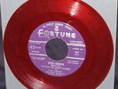 Paul Lewis And The Swans 45 Little Senorita Fortune 813 Red Vinyl VG++