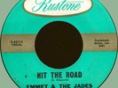 EMMET & JADES Hit the Road / They Tell Me 45rpm Rustone 1960 Louisiana R&B
