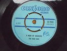 The Tree Tops - A Man Of Chances 1967 UK 45 COXSONE SKA/ROCKSTEADY