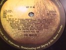 THE BEATLES LET IT BE RED APPLE COVER EXCELLENT