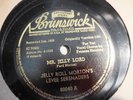 1928 JELLY ROLL MORTON's LEVEE SERENADERS  Mr JELLY LORD/ MIDNIGHT MAMMA 78