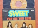 THE SWEET-FOX ON THE RUN YUGOSLAVIAN 7'' PS UNIQUE COVER 1975