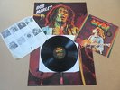 BOB MARLEY & THE WAILERS Live ISLAND 1975 UK pressing vinyl LP & POSTER ILPS9376