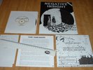 Negative Insight Issue # 1 Magazine and LP PUNK RARE COLLECTIBLE