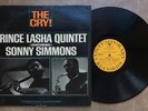 PRINCE LASHA QUINTET SONNY SIMMONS LP THE CRY CONTEMPORARY MONO ORIG DG EX