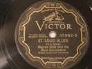 WARREN MILLS SERENADERS St Louis Blues/Blackbirds Of 1928 VICTOR 35962 ELLINGTON