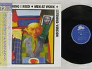 MEN AT WORK EVERYTHING I NEED EPIC 12 3P-636 Japan OBI SHRINK VINYL 12