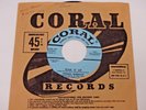 JOHNNY BURNETTE TRIO Tear It Up/You're Undecided NM  PROMO 45 Coral 9-61651 ROCK