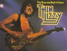 THIN LIZZY - The Boys Are Back In Town VINYL [4 Rare Songs] NM British Import