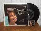 RARE CLASSIC COUNTRY-LORETTA LYNN-SONGS FROM MY HEART-JUKEBOX 7in-33-EP-W/STRIPS