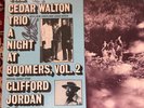 Cedar Walton Trio Clifford Jordan A Night At Boomers Vol. 2, autograph