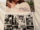 LANA DEL REY SIGNED 12X12 POSTER WITH GREEN DAY DOOKIE SIGNED 12X12 POSTER