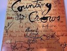 Counting Crows AUTOGRAPHED Signed LP Orange Vinyl August & Everything After TOUR