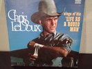 Chris LeDoux Sings Of His Life As A Rodeo Man        Lucky Man Music    1975  LP